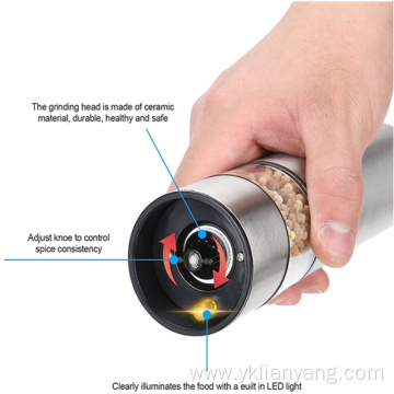 hot sale electric salt and pepper mill grinder